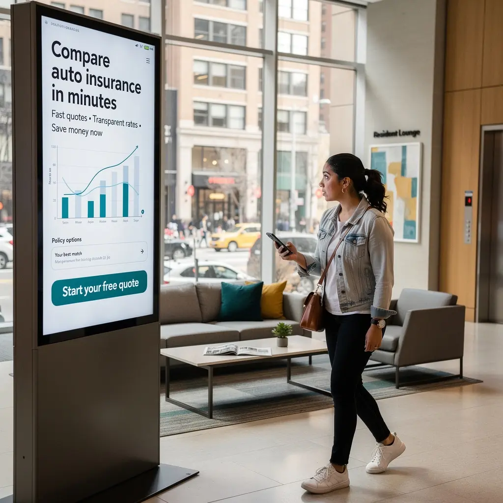 Kobieta składająca wniosek o odszkodowanie po wypadku drogowym, z dokumentami w ręku.