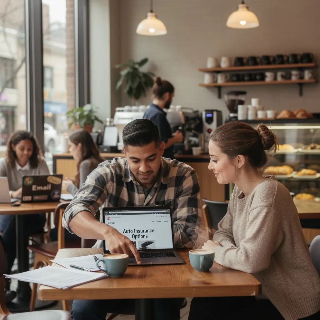 Porównanie ofert ubezpieczeń samochodowych z szybkim procesem składania roszczeń.